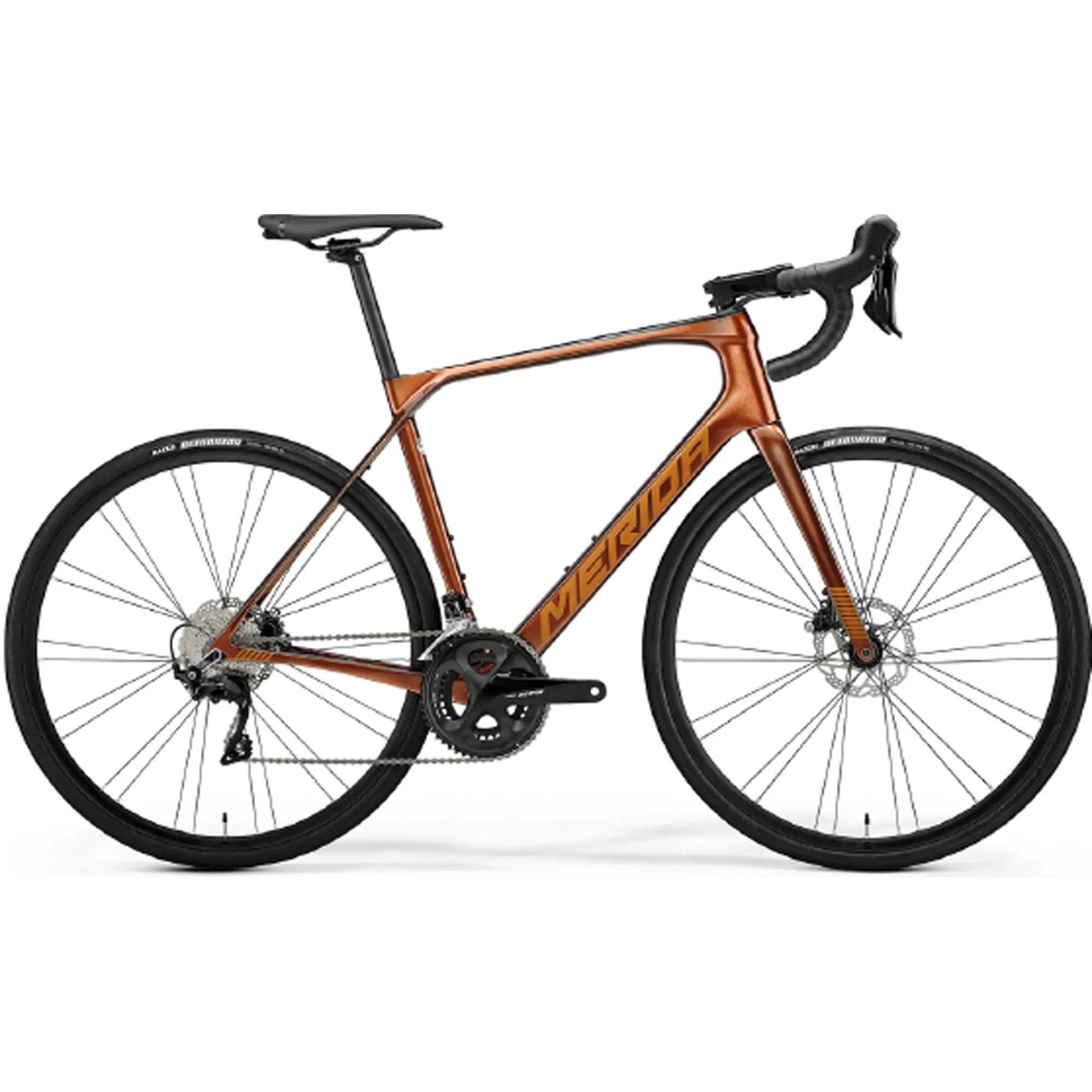 Merida Scultura Endurance 4000 Carbon Road Bike in Brown